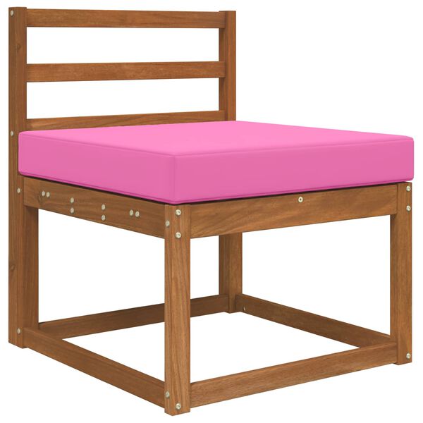 vidaXL V&auml;lim&ouml;&ouml;blitugi patja Roosa 60 x 60 x 8 cm Pol&uuml;ester