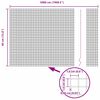 vidaXL Aiapost Hall 50 x 0,4 m (16 x 16 mm MESH) Terased ja PVC