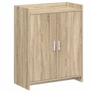 vidaXL Kinga kapp uksega Sonoma tamm 73,5 x 36 x 92 cm Tehispuit