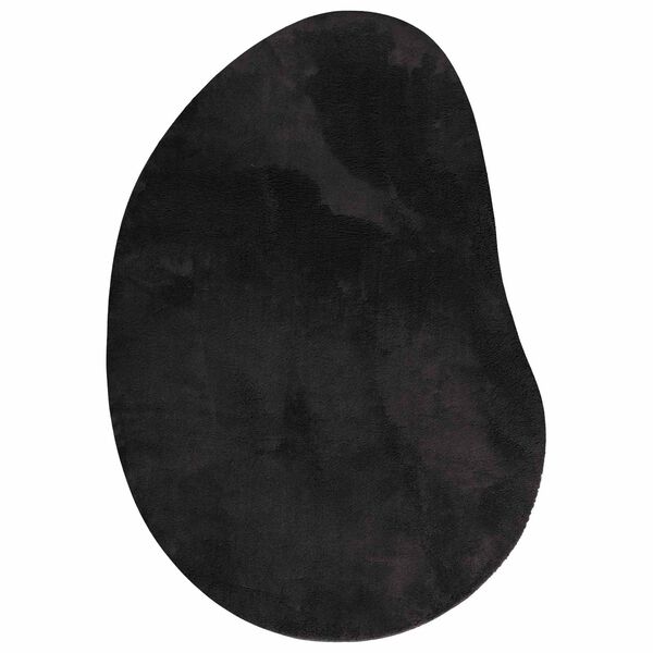 vidaXL Vaip Must 120 x 170 cm Pol&uuml;ester