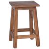 vidaXL Jalgtool Neutraalne 30 x 30 x 47 cm Mahagoni Puit