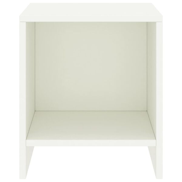 vidaXL &ouml;&ouml;kapid 2 tk, valge, 35 x 30 x 40 cm, m&auml;nnipuit
