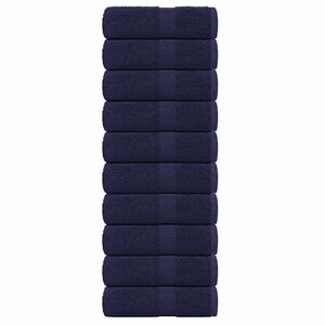 vidaXL pesur&auml;tikud FROGN 10 tk, tumesinine, 30x30 cm, 360 g/m&sup2;