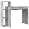 vidaXL Laud Betoonhall Tehispuit 100 x 40 x 90 cm