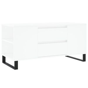 vidaXL kohvilaud, valge, 102 x 44,5 x 50 cm, tehispuit