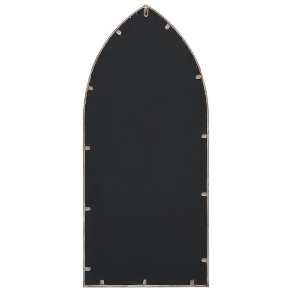 vidaXL aiapeegel, liivakarva, 70x30 cm, raud, õues kasutamiseks