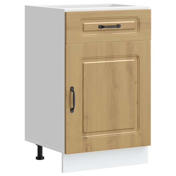 vidaXL k&ouml;&ouml;gi aluskapp, Kalmar, k&auml;sit&ouml;&ouml;tamm, tehispuit