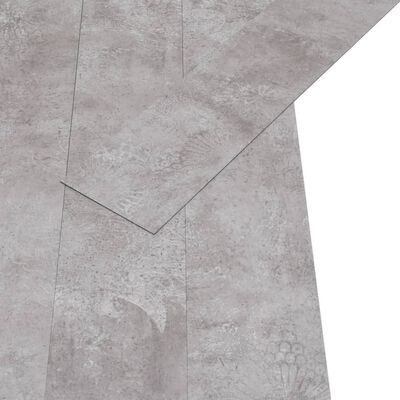 vidaXL mitte iseliimuvad PVC-põrandalauad 5,26 m², 2 mm, hall