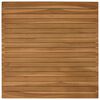 vidaXL Lauda peal 70 x 70 x 3,5 cm Kandiline Tugev teakpuit Naturaalne