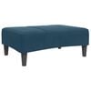 vidaXL jalapink, sinine, 77x55x31 cm, samet