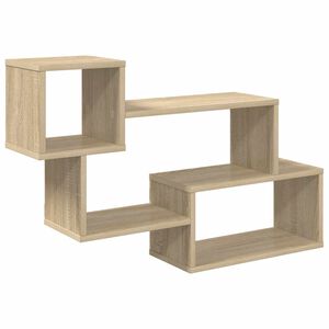 vidaXL Ujuv riiul Seinale kinnitav Sonoma tamm 87 x 20 x 55 cm