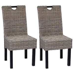 vidaXLi k&ouml;&ouml;gitoolid 2 tk, Kubu rotang ja mangopuit