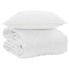 vidaXL Suvised teki padjaga 2 pcs Valge Mikrofiiber