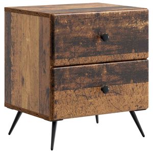 vidaXL &Ouml;&ouml;lambi kapp sahtliga Vana puit 43 x 34,5 x 47,5 cm Tehispuit