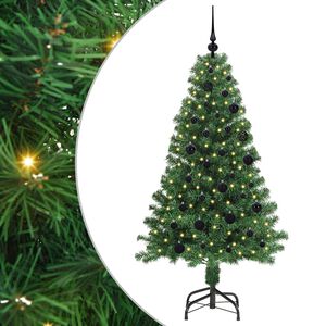 vidaXL Tehisj&otilde;ulupuu Roheline 150 cm PVC ja Teras ja Plast