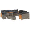 vidaXL Aia Diivanikomplekt padjaga 13 pcs Hall
