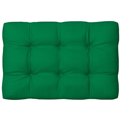 vidaXL euroaluse istmepadjad 7 tk, roheline