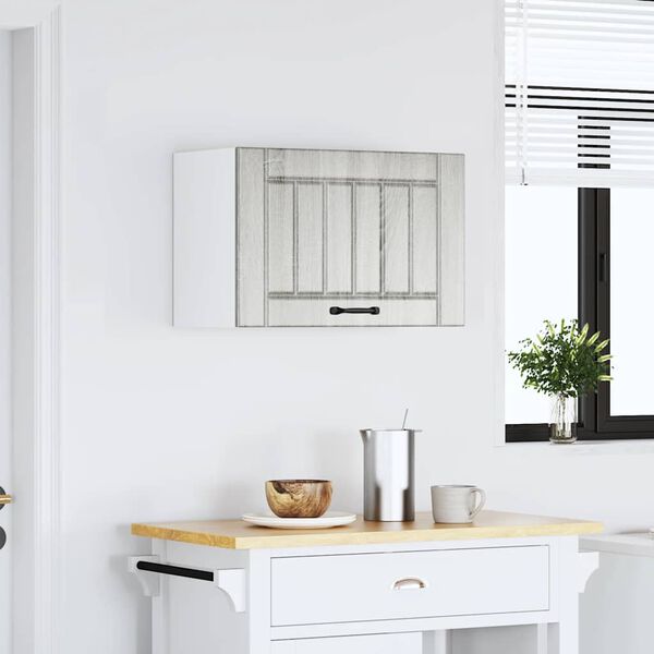 vidaXL k&ouml;&ouml;gi seinakapp Lucca, hall sonoma tamm, tehispuit