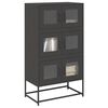 vidaXL Highboard Black 68x39x123 cm Teras