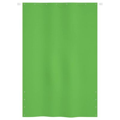 vidaXL rõdusirm, heleroheline, 160 x 240 cm, Oxfordi kangas