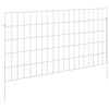 vidaXL Aia aed koos toega 12 pcs 95 x 50 cm Mesh Tsingitud teras