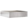 vidaXL Murupiire 50 x 50 x 13 cm Roostevaba teras H&otilde;bedane