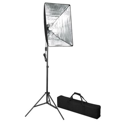 vidaXL fotostuudio softboxiga valgustikomplekt pildistuslauaga