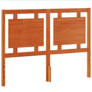 vidaXL voodipeats, vahapruun, 135 cm, m&auml;nnipuit