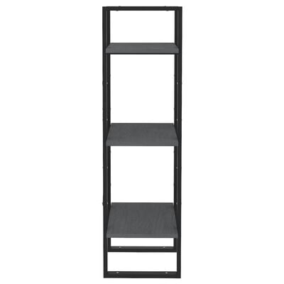 vidaXL 3-korruseline raamaturiiul, 40 x 30 x 105 cm, hall, männipuit
