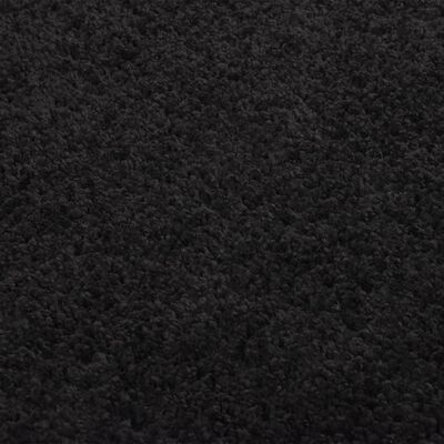 vidaXL kõrge narmaga Shaggy vaip, must, 200 x 290 cm
