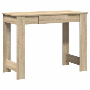 vidaXL kirjutuslaud, Sonoma tamm, 100x45x75 cm, tehispuit
