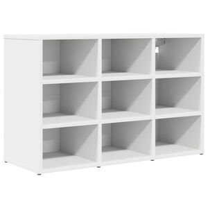 vidaXL Kinga kapp 77,5 x 30 x 51 cm Tehispuit Valge