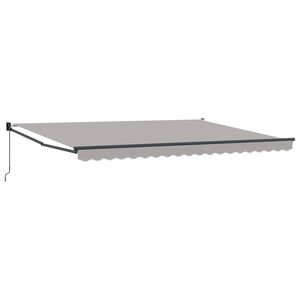 vidaXL Varikatus Helehall 450 x 300 x 165 cm Pol&uuml;ester ja metall