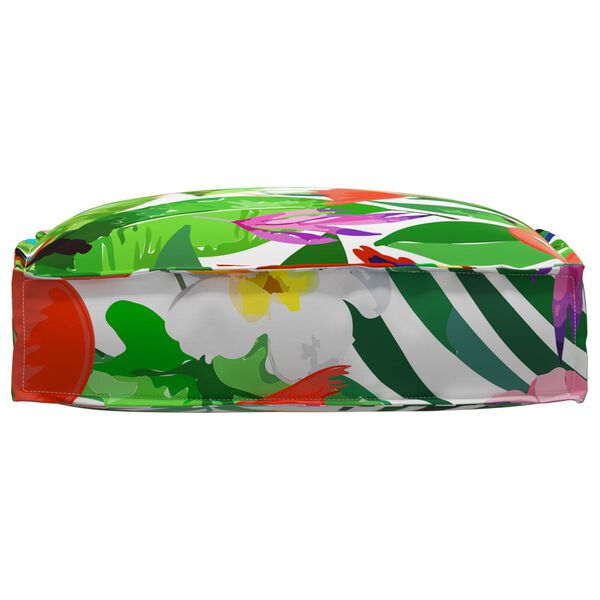 vidaXL Kaubaaluse istmepadi Lilled Mitmevärviline 50 x 50 x 12 cm