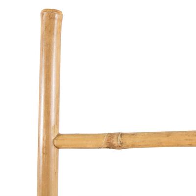 vidaXL rätikukuivatusredel 5 astmega, bambus, 150 cm