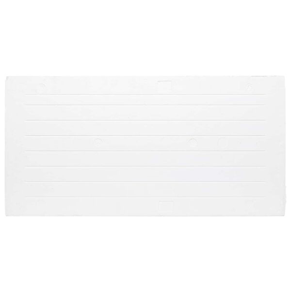 vidaXL Seinapaneelid 10 pcs Punane ja valge 100 x 50 cm EPS vaht