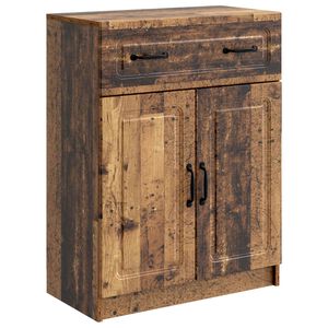 vidaXL K&otilde;ide sahtliga Vana puit 66 x 34,5 x 87 cm Tehispuit