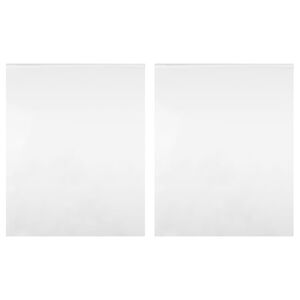 vidaXL peegelkiled 2 tk, isekleepuv, 60 x 100 cm, PET