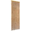 vidaXL putukav&otilde;rk uksekardin matkaautole, bambus 56 x 185 cm
