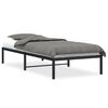 vidaXL metallist voodiraam, must, 90x200 cm