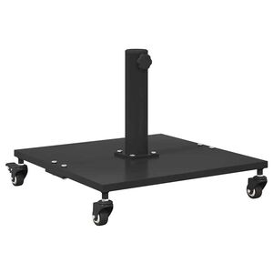 vidaXL P&auml;ikesevarju jalg Must 45 x 45 x 31,5 cm