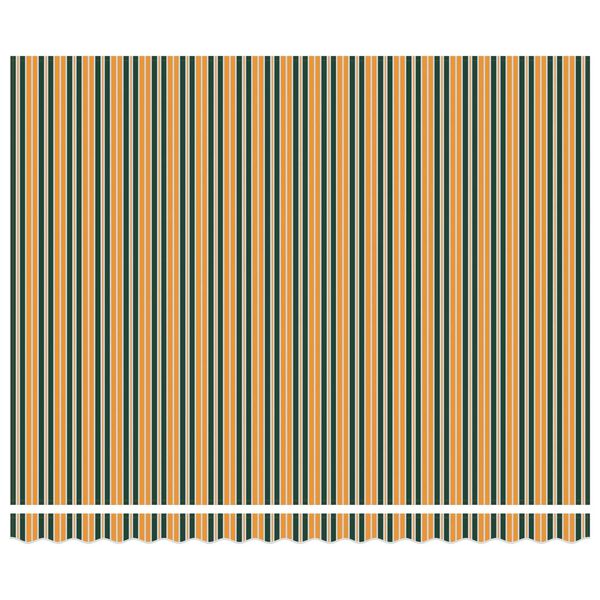 vidaXL Käigukohandatav varikatus Mitmevärviline 400 × 300 cm