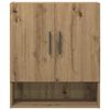 vidaXL Seinakapp Artisan tamm 60x31x70 cm Engineered Wood