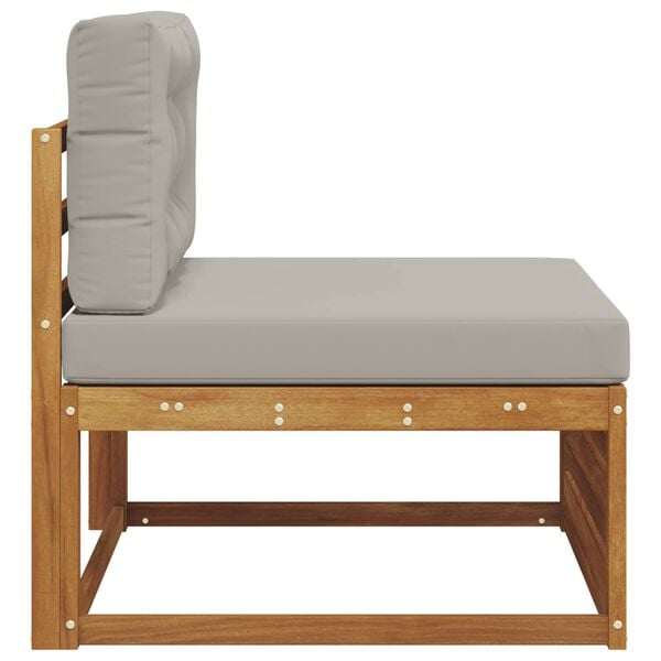 vidaXL V&auml;likeskkonna keskdiiivan Tugev akatsiapuu Neutraalne