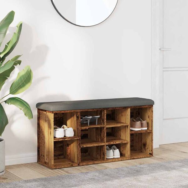 vidaXL Kingapink Vana puit 102x32x50 cm Engineered Wood