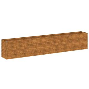 vidaXL aiapeenar 385 x 50 x 69 cm Corten terasest