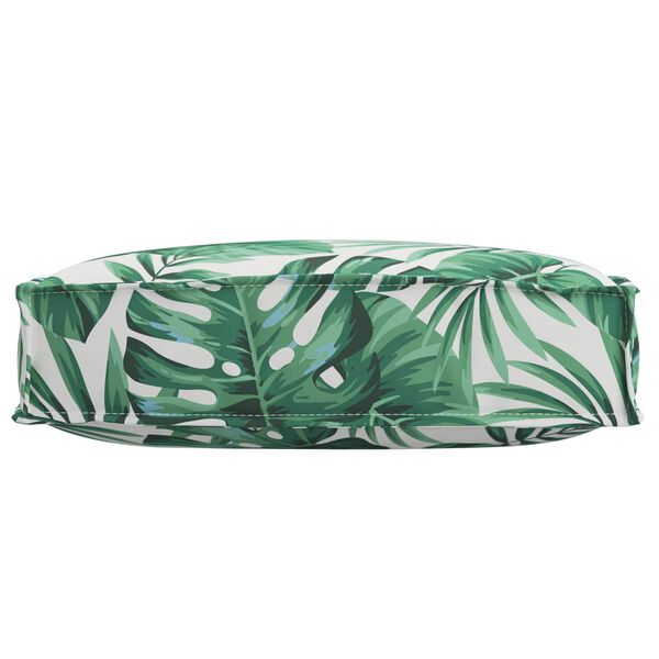 vidaXL Padi Leht Lehe muster 60 x 60 x 12 cm Oxfordi kangas