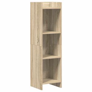 vidaXL Raamatukapp Sonoma tamm 30 x 30 x 111 cm Tehispuit