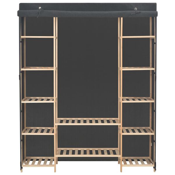 vidaXL garderoob, hall, 135 x 40 x 170 cm, kangas