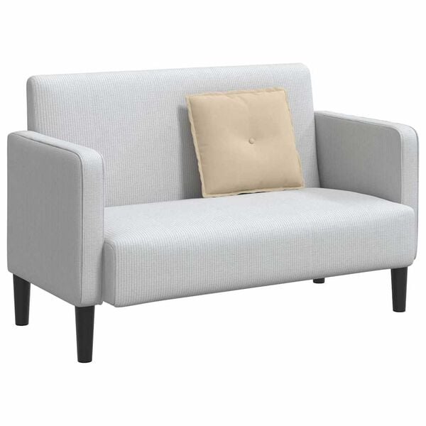 vidaXL Seljatugi padi cream 50 x 45 cm Mikrofiber kangas